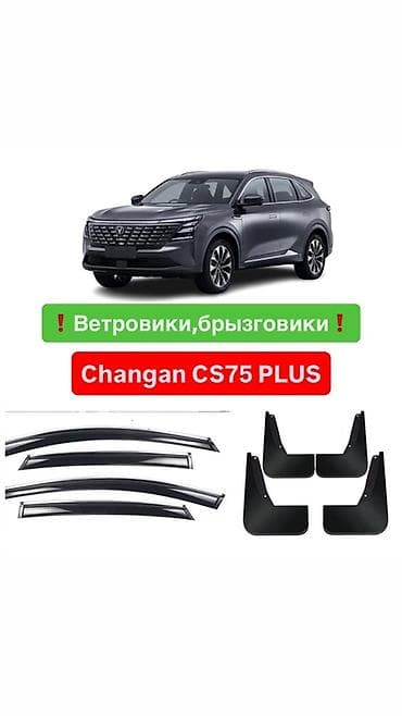 bwd plus: Ветровики и брызговики для Changan CS75 Plus Комплект аксессуаров — 1