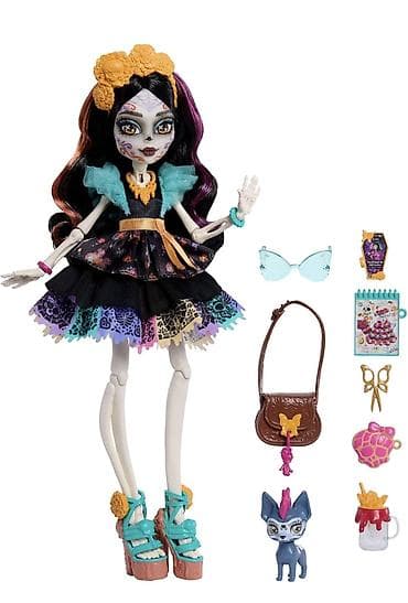 Детский мир: Кукла Монстер Хай (monster high) Скелита Калаверас.Базовая,3 — 3