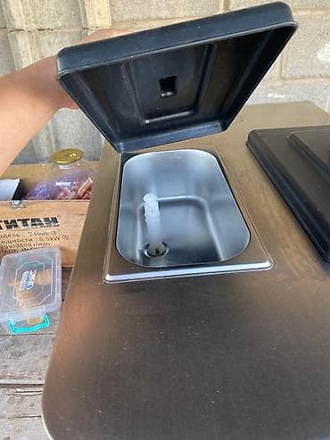 оборудование станки: Автомат для приготовления мягкого мороженого в оранжевом корпусе с — 5