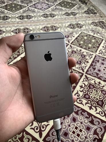 Техника жана электроника: IPhone 6, Колдонулган, 64 ГБ, Күмүш, 86 % — 5
