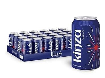 Газированные напитки Kinza — ассортимент во вкусовых линейках: - — 4
