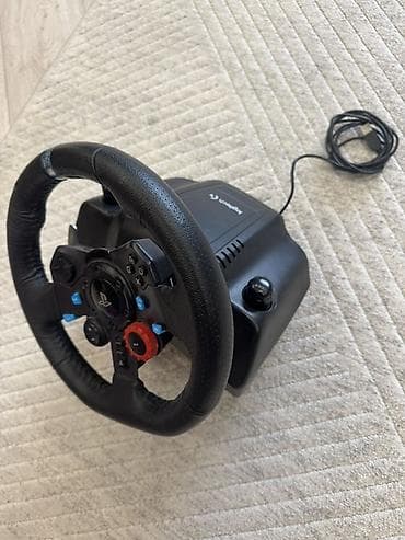 гоночный: Руль Logitech G29 Состояние 9/10 Все отлично работает Коробки к — 9