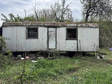 гараж металический: Передвижной металлический вагон будка 
Цена 150,000 — 4