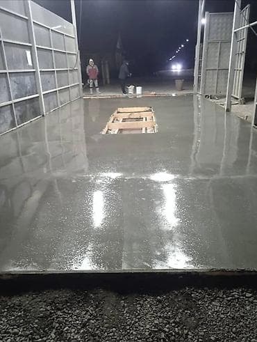 Лак жана боёк материалдары: Стяжка полов и бетонные работы под ключ - Устройство полусухой и — 8