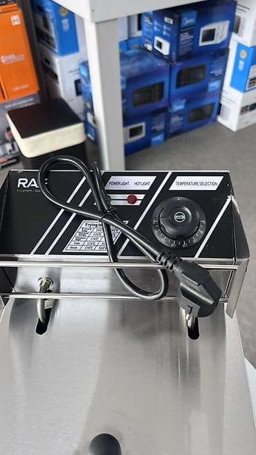 Техника для кухни: Фритюрница RAF Deep Fryer 6 л Доставкк от двери до двери - Мощность — 3