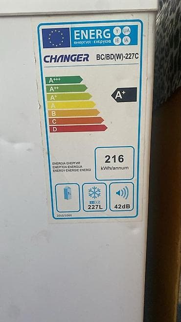 новые морозильники: Стиральная машина Midea + морозильный ларь Changer 1) Стиральная — 3