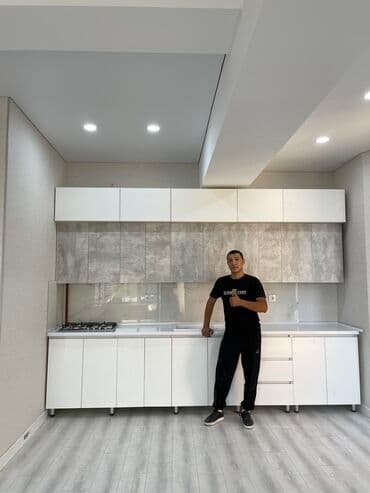 кухонная мебель в рассрочку в бишкеке: Мебель на заказ, Стулья, Кухонный гарнитур, Стол — 3