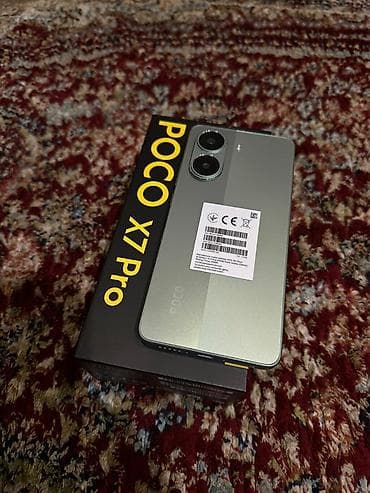 Poco X7 Pro, Новый, 512 ГБ, цвет - Зеленый, 2 SIM