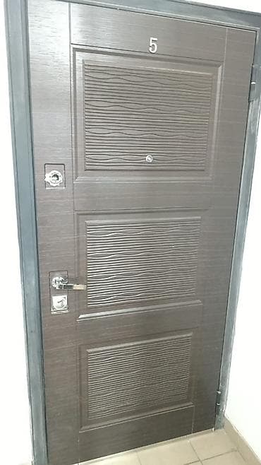 Үй жана бакча: Үйлөр жана батирлер үчүн эшик, Металлдан, Бир эшиктуу, түсү - Күрөң — 2