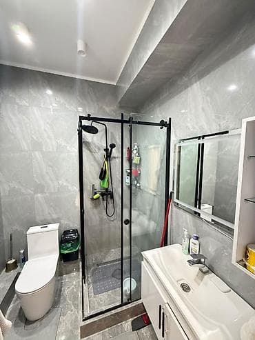 pro group: 2 комнаты, 80 м², Кок-Жар ж/м Элитка, 7 этаж, Дизайнерский ремонт — 9
