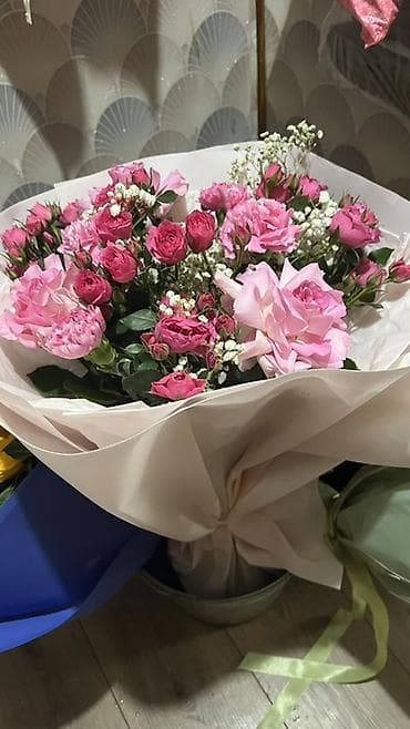 цветы на продажу: Авторские букеты на любой повод - Нежные композиции из роз и — 1