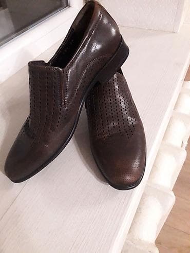 кроксы ботинки: Мужские туфли, 37, Classica, Новый, цвет - Коричневый, Платная доставка, Самовывоз — 1