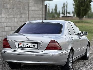 цены на китайские авто в киргизии: Mercedes-Benz S-Class: 2002 г., 3.2 л, Автомат, Газ — 5