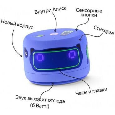 акустические системы keling с пультом ду: LED-ДИСПЛЕЙ А еще Алиса подмигивает, удивляется, улыбается, смущается — 2