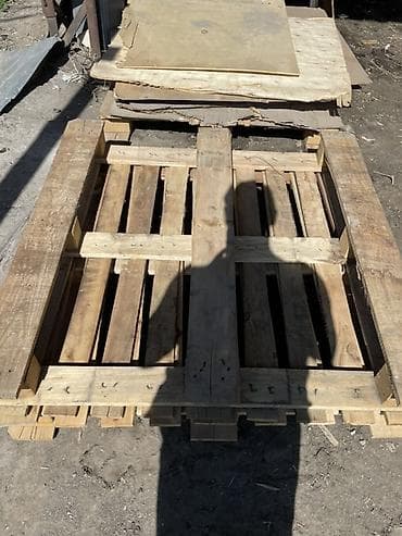 палеты подоны: Поддон Для деревообработки, Б/у, В наличии — 3