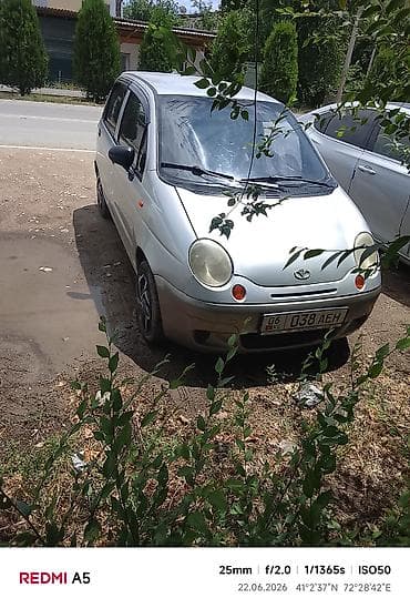 Daewoo Matiz: 2004 г., Кол менен иштөөчү, Хетчбек — 2