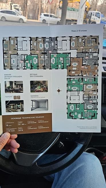 кввр: 1 комната, 55 м², Элитка, 13 этаж, Готовая ПСО (под самоотделку) — 5