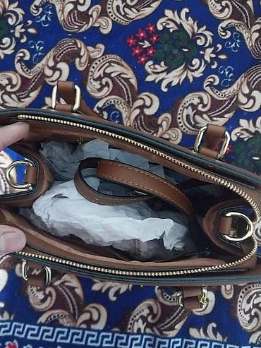 Классические сумки: Сумка Coach Signature с длинным ремнем - Материал: фирменный жаккард — 3