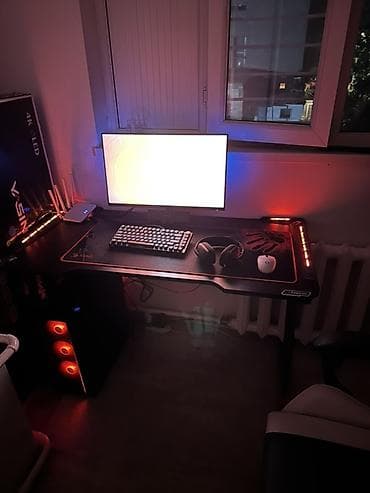 Эмерек гарнитурлары: Кеңсе эмереги комплекти, Колдонулган, Кресло, Бөлүп төлөө менен, Булгаары, түсү - Кызыл — 3