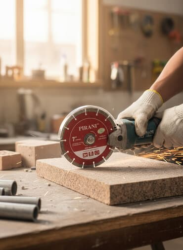 Алмазный диск Pirani диаметром 7 дюймов (180 мм) для сухого реза