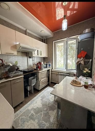 Батирлер: 3 бөлмө, 61 м², 1000 түркүн 105-серия, 2 кабат, Евро оңдоо — 9