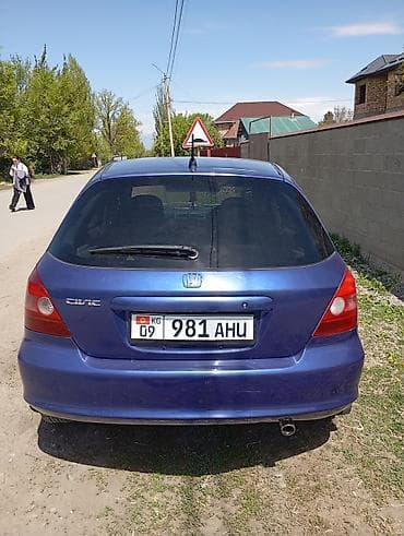 changan продажа: Honda Civic: 2002 г., 1.5 л, Автомат, Бензин, Хэтчбэк — 4
