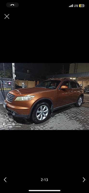 m5 e60: Infiniti FX35: 2002 г., 3.5 л, Автомат, Бензин — 1
