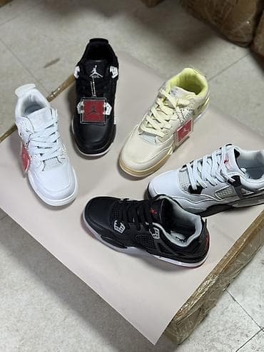 Кроссовки и спортивная обувь: Кроссовки в баскетбольном стиле (серия Jordan 4) - Варианты — 2