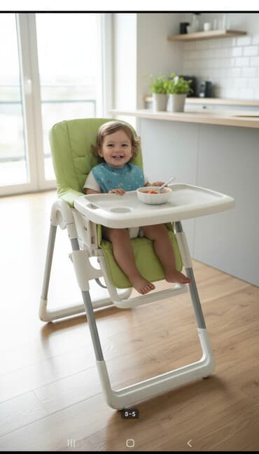 купить бу стульчик для кормления: Продам детское кресло для кормления, фирма "Bebe confort Kaleo green — 1