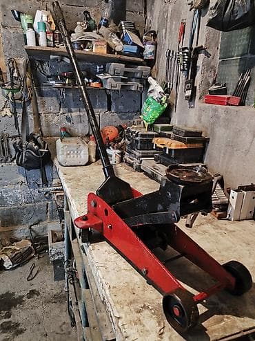 нож самурай: Гидравлический подкатной домкрат.сост идеал четыре тонник — 3