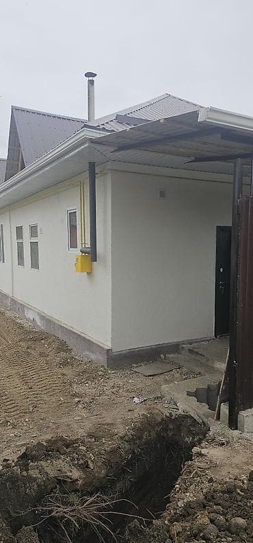 с моей доплатой: Продаётся кирпичные полдома в Кызыл-аскере (Серпуховская-Мессароша) — 1