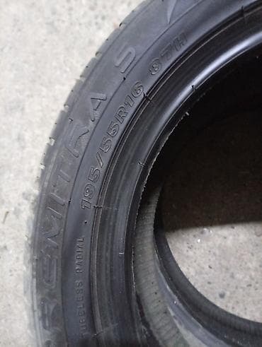 резиновые трубы: Шины 195 / 55 / R 16, Лето, Комплект, Легковые — 2