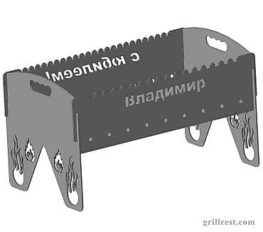 мангала: Мангал Портативный, Платная доставка — 2