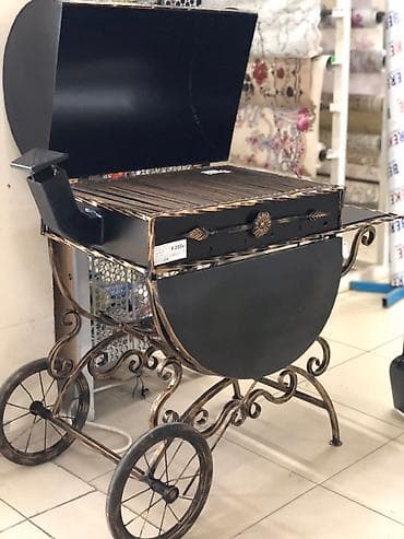 Мангал ручной работы. С крышкой, подставкой и дымоходом. АДР: село at lalafo.kg Мангал ручной работы. С крышкой, подставкой и дымоходом. АДР: село