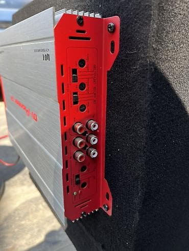 Салон үчүн аксессуарлар: Сабвуфер с усилителем Короб из толстой фанеры - Сабвуфер EGB — 4