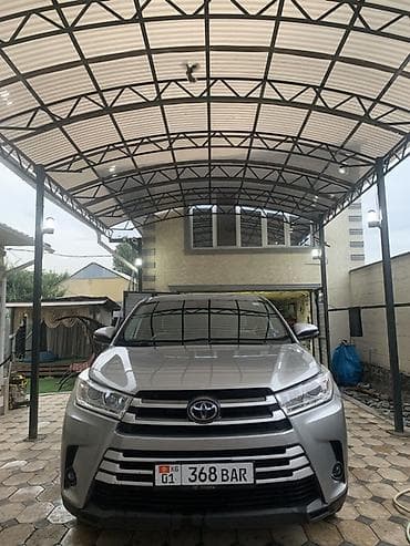 Toyota Highlander: 2019 г., 3.5 л, Автомат, Бензин, Кроссовер lalafo.kg да Toyota Highlander: 2019 г., 3.5 л, Автомат, Бензин, Кроссовер