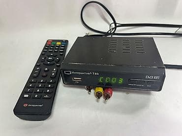 ав ресиверы: Цифровой эфирный ТВ-приёмник Интерктив T80 (DVB‑T2) Все работает — 3