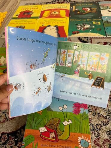 купить школьную доску для начальных классов: Книги серии Usborne Phonics Readers. Состояние новых. Забавные истории — 12