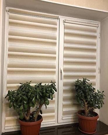 Матраска арналган каптамалар жана топперлер: Всех видов ролл шторы и жалюзи >День и ночь (зебра) — 1