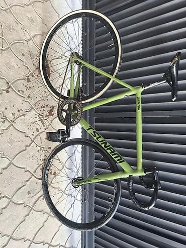 рама tsunami: Шоссейный велосипед, Tsunami, Рама L (172 - 185 см), Б/у — 2