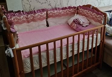Детская кроватка с матрасом + бортики в подарок Особенности и