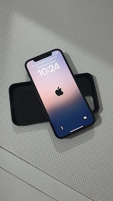 IPhone 12, Б/у, 64 ГБ, Черный, Чехол, 76 % at lalafo.kg IPhone 12, Б/у, 64 ГБ, Черный, Чехол, 76 %