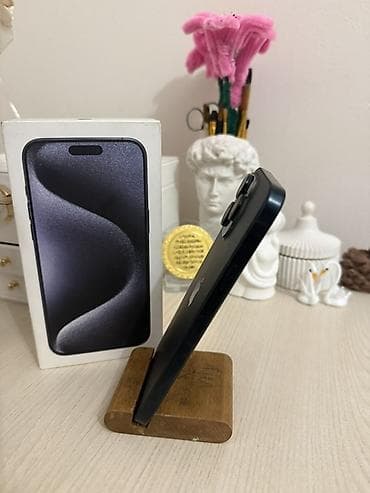 про pro: IPhone 15 Pro Max, Б/у, 256 ГБ, Black Titanium, Коробка, 89 % — 5