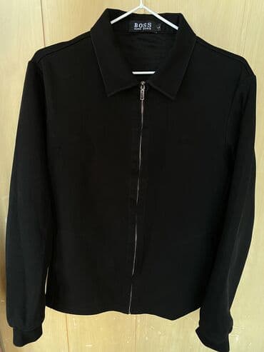 Брюки: Продаю Мужской кардиган на молнии BOSS Цвет: чёрный Размер: L на — 1