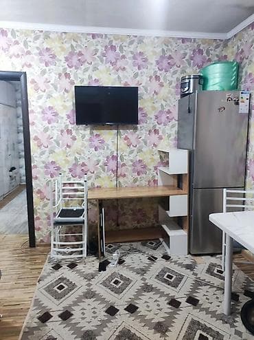 квартира в аренду аламедин 1: 1 комната, 30 м², Малосемейка, 2 этаж, Старый ремонт — 2
