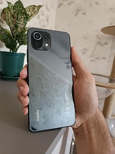 redmi 9 бу: Xiaomi, Mi 11 Lite, Б/у, 128 ГБ, цвет - Черный, 2 SIM — 1