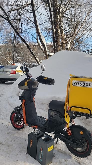 Мототехника: Продаю электровелосипед u2 с двумя акб - Компактная городская модель — 1