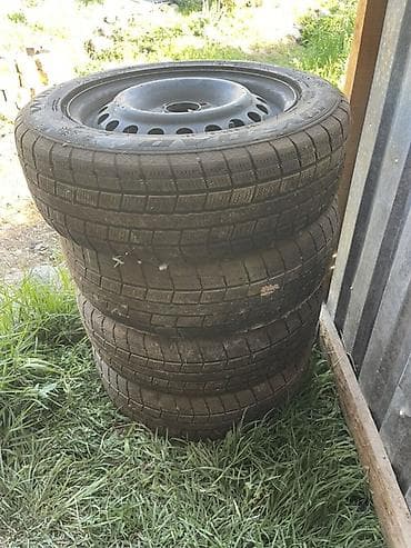Колеса в сборе 185 / 65 / R 15, Зима, Комплект, Легковые, Железные