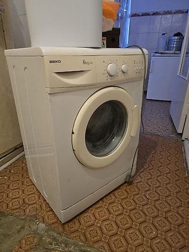 Техника жана электроника: Стиральная машина BEKO, фронтальная загрузка. Заявленная загрузка до 6 — 2