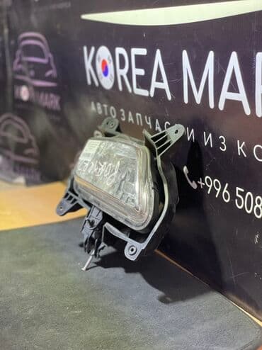 обтекатель на портер 1: Правая противотуманная фара Hyundai 2013 г., Б/у, Оригинал — 3